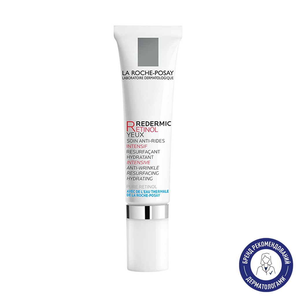 Антивіковий крем для шкіри навколо очей La Roche-Posay Redermic Retinol Eyes, 15 мл